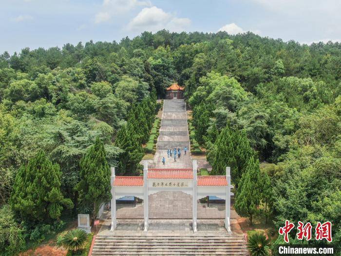 （抗戰(zhàn)勝利80周年）踏訪江西省上高抗日陣亡將士陵園:陵園